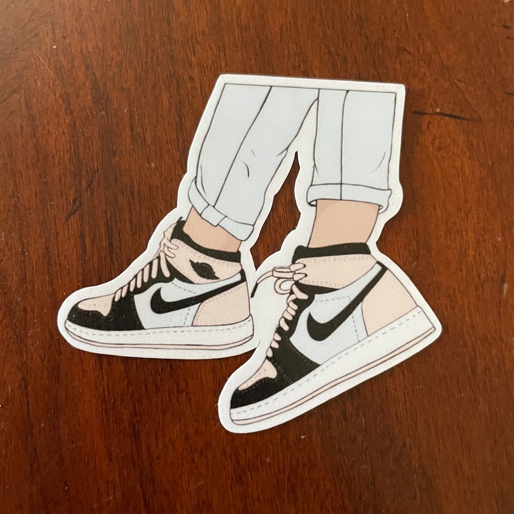 nike/jordan 1 sticker